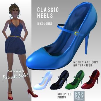 Second Life Marketplace - classic heels new